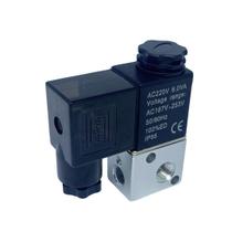 Válvula Bobina Alívio do Compressor 220v Rosca 1/8" (kit 2)