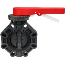 Válvula Borboleta PVC-U EPDM PN10 D. 110-4" - Aqua Plastic Válvula Borboleta PVC-U EPDM PN10 D. 110-4" - Aqua Plastic