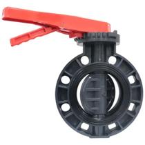 Válvula Borboleta PVC-U PN10 DN200-8 - Aquaplastic Válvula Borboleta PVC-U PN10 DN200-8 - Aquaplastic