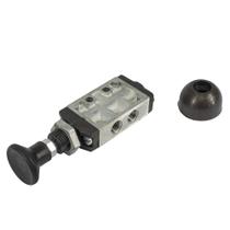 Valvula Botão Trava Porta Emergência Marcopolo Mercedes 3/2 Vias 1/8" NPT - 5321NC Valvula Botão Trava Porta Emergência Marcopolo Mercedes 3/2 Vias 1/8" NPT - 5321NC