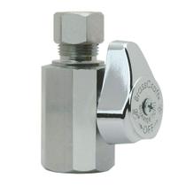 Válvula BrassCraft reta 1/2" FIP x 3/8" Chrome