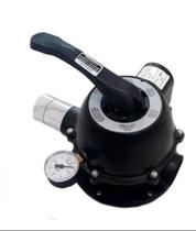 Válvula Cabeçote Do Filtro Mark / Pentair / Sibrape 6 Furos