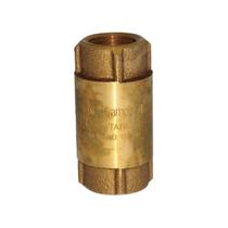 Válvula Campbell 1/2" FIP Yellow Brass Spring Check