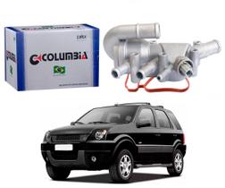 Valvula carcaça aluminio columbia ford ecosport 1.6 8v 2003 a 2007