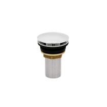 Valvula Chrome Clique Rodondo P/ Cuba/tanque 1.1/4 - Levo