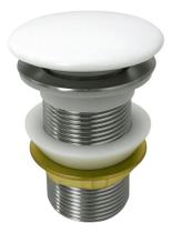 Válvula Click 1 1/4 Cerâmica Ralo Pia Cuba Banheiro Branco Válvula Click 1 1/4 Cerâmica Ralo Pia Cuba Banheiro Branco