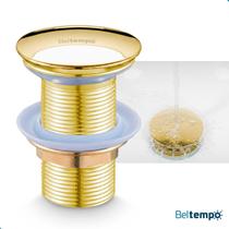 Válvula Click 1 1/4 Ralo Para Cuba Pia Banheiro Aço Inox 201 Prestige Beltempo