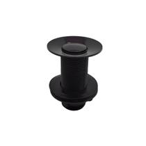 Válvula Click 7/8 ABS Preta Lavatório Cuba de Banheiro TP