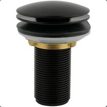 Válvula Click 7/8 em Metal Preto Fosco para Cuba, Pia e Lavatório Válvula Click 7/8 em Metal Preto Fosco para Cuba, Pia e Lavatório