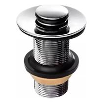 Válvula Click 7/8 Tampa Metal Banheiro Pia Cuba Lavatório Válvula Click 7/8 Tampa Metal Banheiro Pia Cuba Lavatório