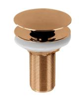 Válvula Click Banheiro Lavatório 7/8 Maior E312rg Rosa Gold Luuk Young
