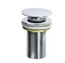 Válvula Click Inox Para Cuba De Vidro E Louça Cr. S/ladrão