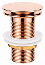 Válvula Click Inox Para Cuba De Vidro E Louça Rose Gold Válvula Click Inox Para Cuba De Vidro E Louça Rose Gold