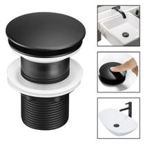 Valvula click inteligente ralo em abs com respirador para cuba alta resistencia tampa pop-up premium Valvula click inteligente ralo em abs com respirador para cuba alta resistencia tampa pop-up premium