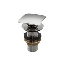 Válvula Click Lavatorio Tampa Quadrada 7/8 Cm - Cromado