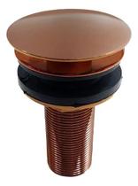 Válvula Click Luxo Rose Fosco 1 1/4 Lavatório