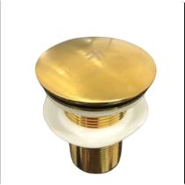 Válvula Click Metal Preta 7/8 Para Cuba De Banheiro