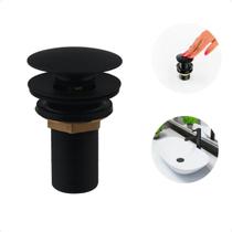 Valvula click para banheiro cuba preto fosco Valvula click para banheiro cuba preto fosco