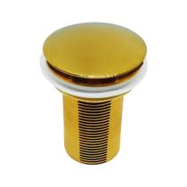 Válvula Click para Cuba de Banheiro 1.1/4 Ralo Metal Dourada Válvula Click para Cuba de Banheiro 1.1/4 Ralo Metal Dourada
