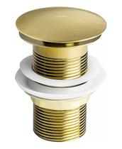 Válvula Click para Cubas 1.1/4" Inox Dourada Fosca