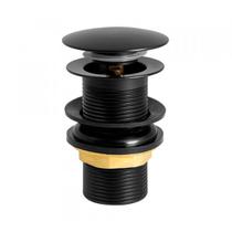 Válvula Click para Cubas 1.1/4" Inox Preta