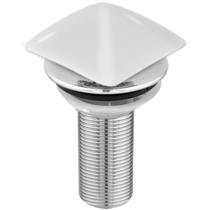 Válvula Click para Lavatório Quadrada Cerâmica 1 1/4" 4615 Branco Metais Imperatriz