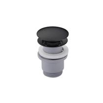 Válvula Click Para Lavatório Tampa Redonda G7/8 1 Black Jiwi