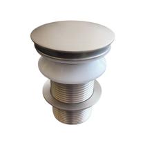 Válvula Click Prata Escovada Inox para Cubas