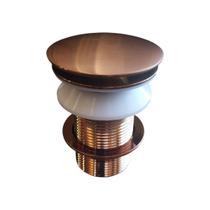 Válvula Click Rose Gold Fosca Inox Para Cubas Válvula Click Rose Gold Fosca Inox Para Cubas