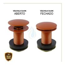 Válvula Click Up Inteligente Em Aço Inox Pia Cuba 7/8 Cores Válvula Click Up Inteligente Em Aço Inox Pia Cuba 7/8 Cores