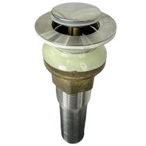 Valvula Click UP Ralo 100% Metal Cromado Pia Lavatório Tanque - VC88