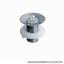 Válvula com Tampa para Lavatório Sem Ladrão