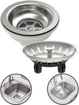 Válvula Completa 4 1/2 Ralo Sem Escape Pia Cuba Tanque Tramontina Original Válvula Completa 4 1/2 Ralo Sem Escape Pia Cuba Tanque Tramontina Original