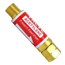 Válvula Corta Chama Acetileno Glp Regulador RG - Galzer