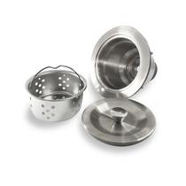 Valvula cozinha 4 1/2 inox cesto com tampa antiodor