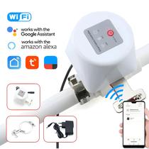 Válvula De Água Inteligente WiFi Com Temporizador Para Controle De Torneira De Jardim, Compatível Válvula De Água Inteligente WiFi Com Temporizador Para Controle De Torneira De Jardim, Compatível