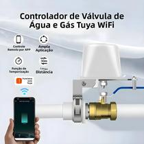Válvula De Água Inteligente WiFi Válvula De Corte De Gás Com Timer Controlador De Torneira De Jardim