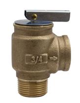 Válvula de alívio de segurança Apollo Valve 10-400 Series Bronze Válvula de alívio de segurança Apollo Valve 10-400 Series Bronze
