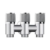 Válvula De Ângulo De 3 Vias Para Banheiro, Varanda, Cozinha E Conexões De Entrada De Vaso Sanitário Válvula De Ângulo De 3 Vias Para Banheiro, Varanda, Cozinha E Conexões De Entrada De Vaso Sanitário
