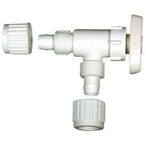 Válvula de Ângulo Flair-It 16885 1/2" x 1/2" Branca