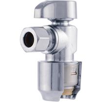 Válvula de bloqueio angular SharkBite Max 1/2 x 3/8 Encaixe de latão