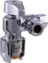 Válvula de bloqueio angular SharkBite Max Compression 1/2 x 1/2 x 3/8 Válvula de bloqueio angular SharkBite Max Compression 1/2 x 1/2 x 3/8