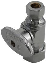 Válvula de compressão de um quarto de volta KeeNey 2068PCLF cromada