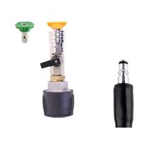 Válvula De Conexão Rápida 1/4 Para Adaptador De Mangueira De Lavadora De Pressão Karcher Parkside