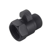 Válvula de controle de fluxo de água ChuangTim Matte Black 1/2 G1/2