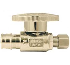 Válvula de Corte Conbraco EPXVS1214C de Latón Libre de Plomo para Tubería PEX