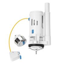 Válvula de descarga de drenagem dupla com botão de pressão para vaso sanitário Voluxe