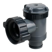 Válvula de Émbolo para Piscinas Intex, Válvula de Émbolo para Manguera de Bomba de Piscina Compatible de 38 mm, Válvula de Émbolo y Salida, Parte de Válvula de Encendido y Apagado para Filtro de Piscina Elevada, Accesorios para Piscinas Intex