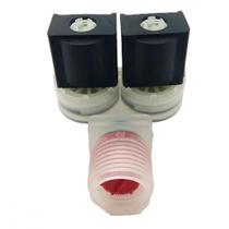 Válvula de Entrada Dupla para Lavadora Electrolux 9764051 Emicol - 220V Válvula de Entrada Dupla para Lavadora Electrolux 9764051 Emicol - 220V