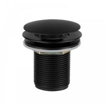 Válvula de Escoamento 1.1/4” para Tanque Click Up Ducon Metais Preto Fosco Válvula de Escoamento 1.1/4” para Tanque Click Up Ducon Metais Preto Fosco